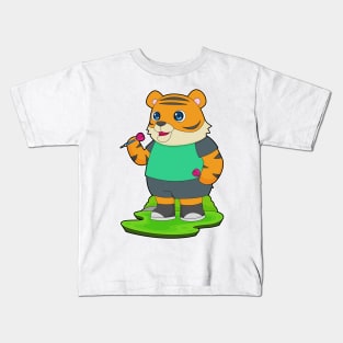 Tiger Darts Dart Kids T-Shirt